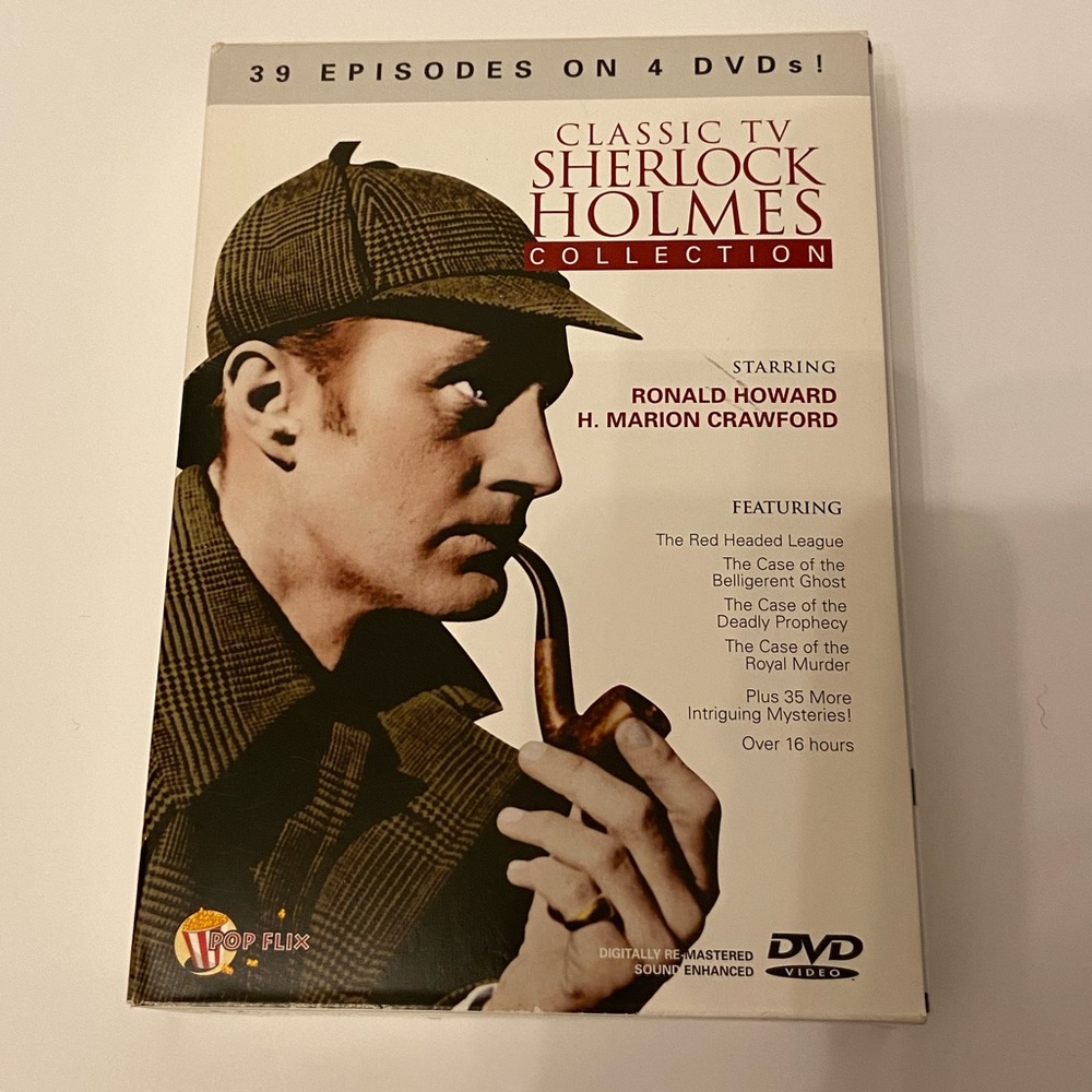 Sherlock Holmes Collection DVD Complete 4 Disc